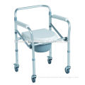 Wholesale CE certificated shower seat toilet wheelchair with wheel